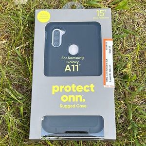 Samsung Galaxy A11 Protect onn Phone Case with Built-in Microbial Protection